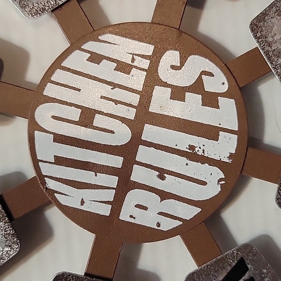 Kitchen rules hanging decoration - Picture 2 of 2